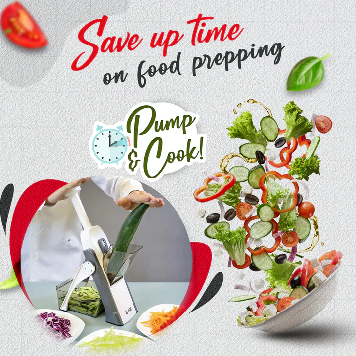 4 in 1 Vegetable Cutter/Chopper