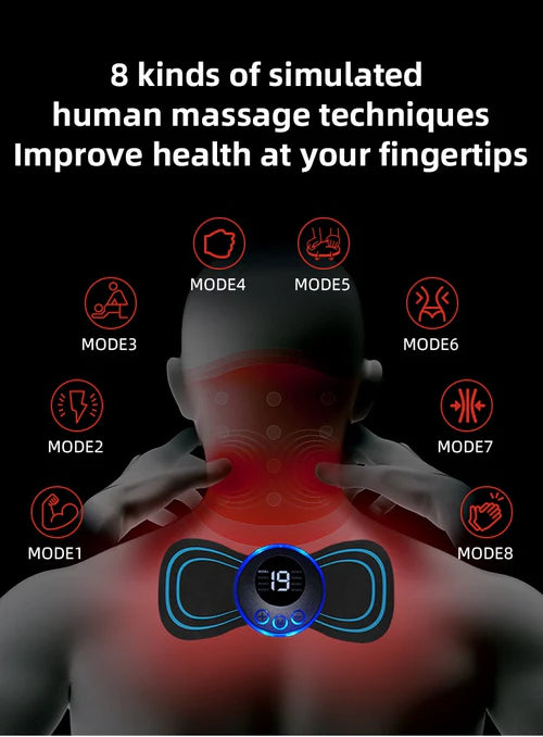 Pain Relief Mini Electric Body Massager.