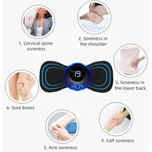 Pain Relief Mini Electric Body Massager.